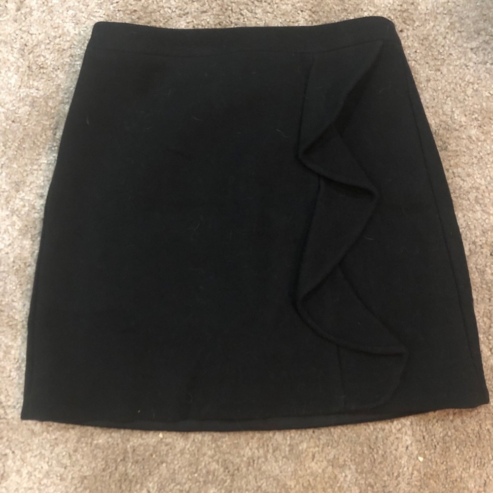 JCrew ruffle skirt